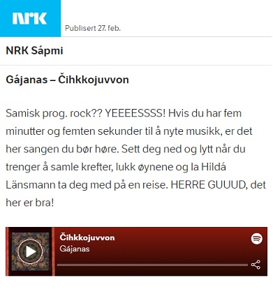 NRK Urbi (Norway), 27.2.2021