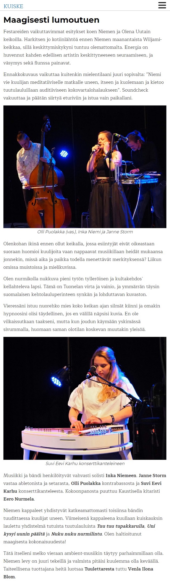 Kuiske (Finland), 29.7.2019