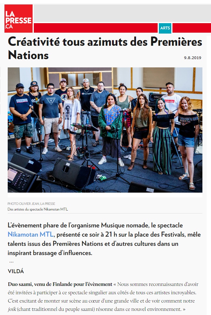 La Presse (Canada), 9.8.2019
